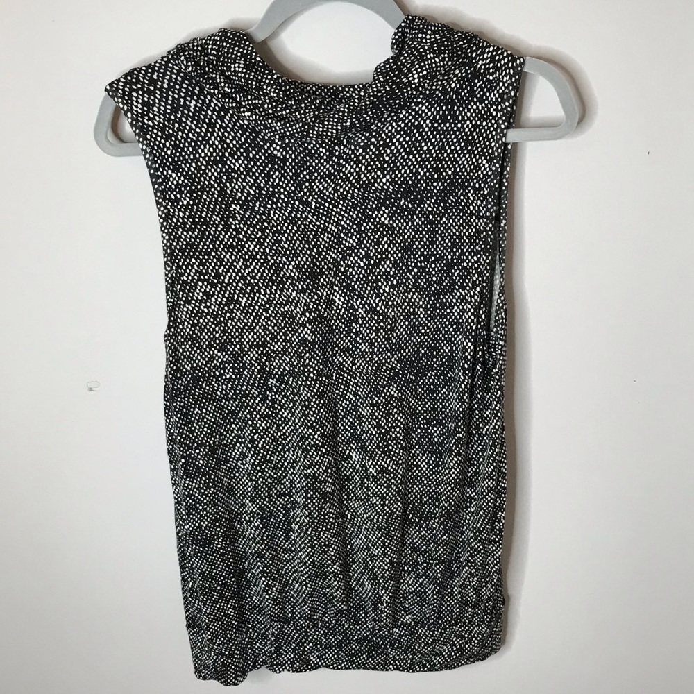 Black/White Michael Michael Kors Tank Sz M - Picture 3 of 3